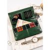 Peterson Ptn 421431-Dsl-6174 női zöld, bőr pénztárca 19 x 10 x 2,5 cm