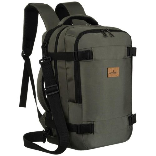 Peterson Ptn Bielik-6514 szürke hátizsák - WizzAir, Ryanair kézipoggyász 40 X 25 X 20 Cm