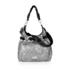 Zelia 25070 Trus grafit-fekete női válltáska 39 x 33 x 13 cm