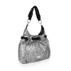 Zelia 25070 Trus grafit-fekete női válltáska 39 x 33 x 13 cm