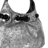 Zelia 25070 Trus grafit-fekete női válltáska 39 x 33 x 13 cm