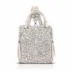 Zellia 25180 Pantera taupe-bézs női párduc mintás női kézitáska, hátizsák 33 x 32,5 x 15 cm