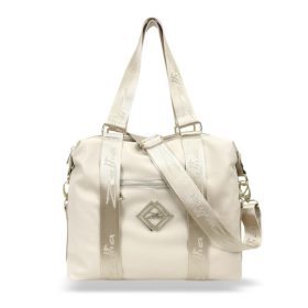   Zellia Zlb85 bézs női válltáska, oldaltáska 36 x 32 x 10 cm
