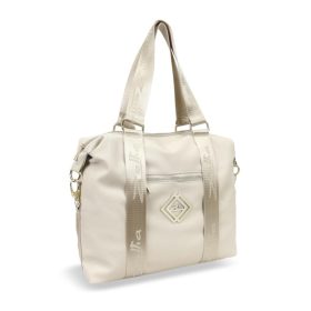   Zellia Zlb85 bézs női válltáska, oldaltáska 36 x 32 x 10 cm