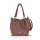 Zellia Zlb475 Shimmer barna női válltáska 34 × 29 × 14 cm
