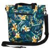 Rovicky r-tz15605-6909 09 shopper türkiz virág mintás shopper 47 x 40 x 18 cm 