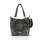 Zellia Zlb475 Lustre fekete női válltáska, oldaltáska 34 x 29 x 14 cm