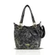 Zellia Zlb475 Lustre fekete női válltáska, oldaltáska 34 x 29 x 14 cm