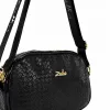 Zellia Zlb172 Mesh fekete női oldaltáska 26 x 18,5 x 5,5 cm
