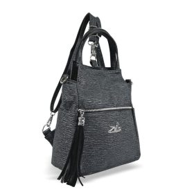 Zellia 24131 fekete női hátizsák 29 x 26 x 14 cm