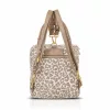 Zellia 25180 Pantera bézs-taupe párduc mintás női kézitáska, hátizsák 33 x 32,5 x 15 cm