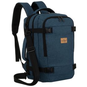  Peterson Ptn Sikorka-647 kék hátizsák - WizzAir, Ryanair kézipoggyász 40 x 25 x 20 cm