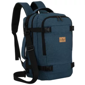   Peterson Ptn Sikorka-647 kék hátizsák - WizzAir, Ryanair kézipoggyász 40 x 25 x 20 cm