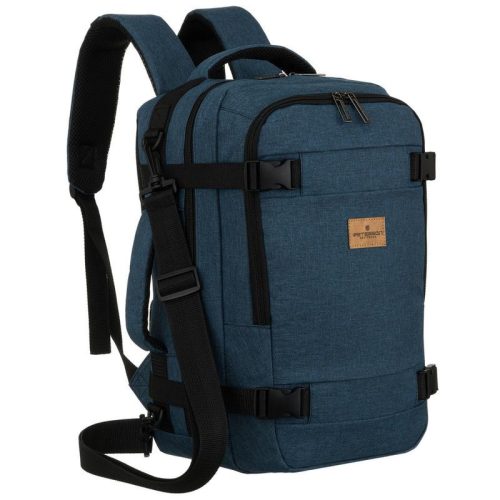Peterson Ptn Sikorka-647 kék hátizsák - WizzAir, Ryanair kézipoggyász 40 x 25 x 20 cm