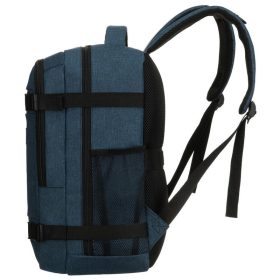   Peterson Ptn Sikorka-647 kék hátizsák - WizzAir, Ryanair kézipoggyász 40 x 25 x 20 cm