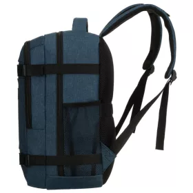   Peterson Ptn Sikorka-647 kék hátizsák - WizzAir, Ryanair kézipoggyász 40 x 25 x 20 cm