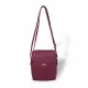 Zellia ZVN22004 bordó női oldaltáska, crossbody 21 x 18 x 6 cm