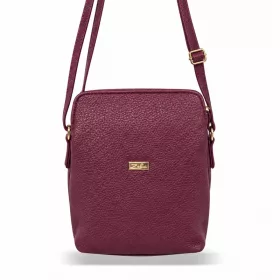   Zellia ZVN22004 bordó női oldaltáska, crossbody 21 x 18 x 6 cm