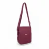 Zellia ZVN22004 bordó női oldaltáska, crossbody 21 x 18 x 6 cm