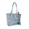 Zellia 26071 Jeans Blue kék  női válltáska, oldalpánttal 39 x 27 x 15 cm
