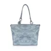 Zellia 26071 Jeans Blue kék  női válltáska, oldalpánttal 39 x 27 x 15 cm