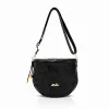 Zellia Zlb12 Mystic fekete női patkótáska 34 x 29 x  14 cm
