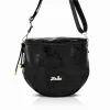 Zellia Zlb12 Mystic fekete női patkótáska 34 x 29 x  14 cm