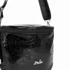 Zellia Zlb12 fekete női patkótáska 34 x 29 x 14 cm