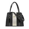 Zellia 24174 fekete-arany női válltáska, crossbody 35 x 27 x 10 cm