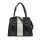 Zellia 24174 fekete-arany női válltáska, crossbody 35 x 27 x 10 cm