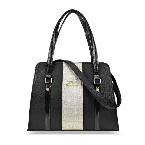 Zellia 24174 fekete-arany női válltáska, crossbody 35 x 27 x 10 cm