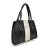 Zellia 24174 fekete-arany női válltáska, crossbody 35 x 27 x 10 cm