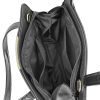 Zellia 24174 fekete-arany női válltáska, crossbody 35 x 27 x 10 cm