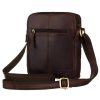 Peterson Férfi Bőr Oldaltáska Ptn 719-Opu-4734 Brown - Barna