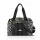 Zellia 24128 Pantera párduc mintás fekete-fehér női sporttáska, gymbag 40 × 30 × 19 cm