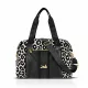 Zellia 24128 Pantera párduc mintás fekete-fehér női sporttáska, gymbag 40 × 30 × 19 cm