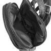Zellia 24175 női fekete lakk hátizsák 30 x 30 x 14 cm 