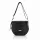 Zellia Zlb12 Mesh fekete női patkótáska 34 x 29 x 14 cm