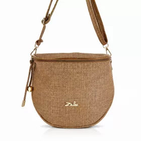 Zellia Zlb12 camel női patkótáska 34 x 29 x 14 cm