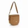Zellia Zlb12 camel női patkótáska 34 x 29 x 14 cm