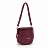 Zellia Zlb12 Shimmer bordó női patkótáska 34 x 29 x 14 cm