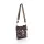 Zellia 25096 Bari bordó-bronz női oldaltáska, bucket bag 23 x 19,5 x 7,5 cm