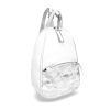 Zellia Td2101 női fehér-ezüst hátizsák 33 x 25 x 12 cm