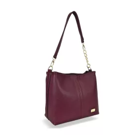Zellia Zvn25002 bordó női válltáska 31 x 26 x 14 cm
