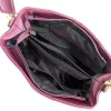 Zellia Zvn25002 bordó női válltáska 31 x 26 x 14 cm