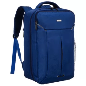   Peterson Ptn Bocian-6453 navy hátizsák - WizzAir, Ryanair kézipoggyász 40 x 25 x 20 cm