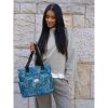 Rovicky mintás shopper táska 30 × 28 cm