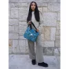 Rovicky mintás shopper táska 30 × 28 cm