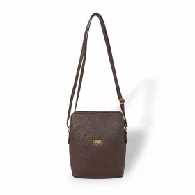   Zellia ZVN22004 barna női oldaltáska, crossbody 21 × 18 × 6 cm