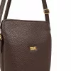 Zellia ZVN22004 barna női oldaltáska, crossbody 21 × 18 × 6 cm